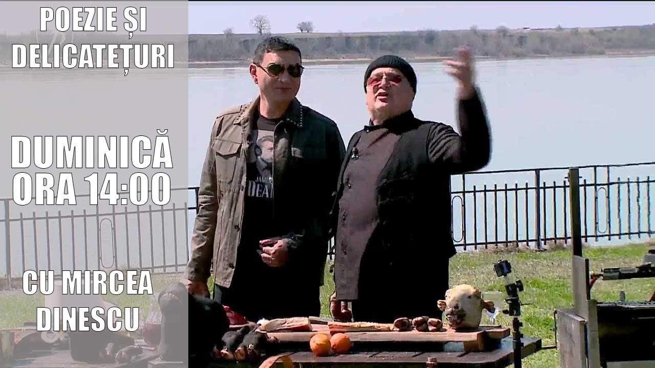 POEZIE ȘI DELICATEȚURI CU MIRCEA DINESCU 18 APRILIE 2021. INVITAT CRISTI BORCEA