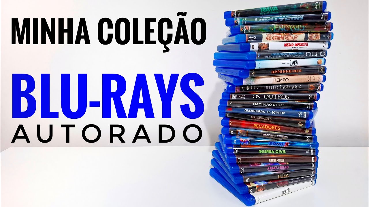 MEU BLU-RAYS AUTORADOS!