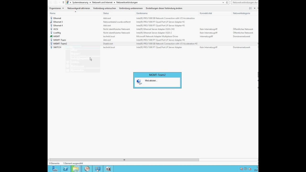 Server 2012 - SMB 3.0 Multichannel on teamed NIC