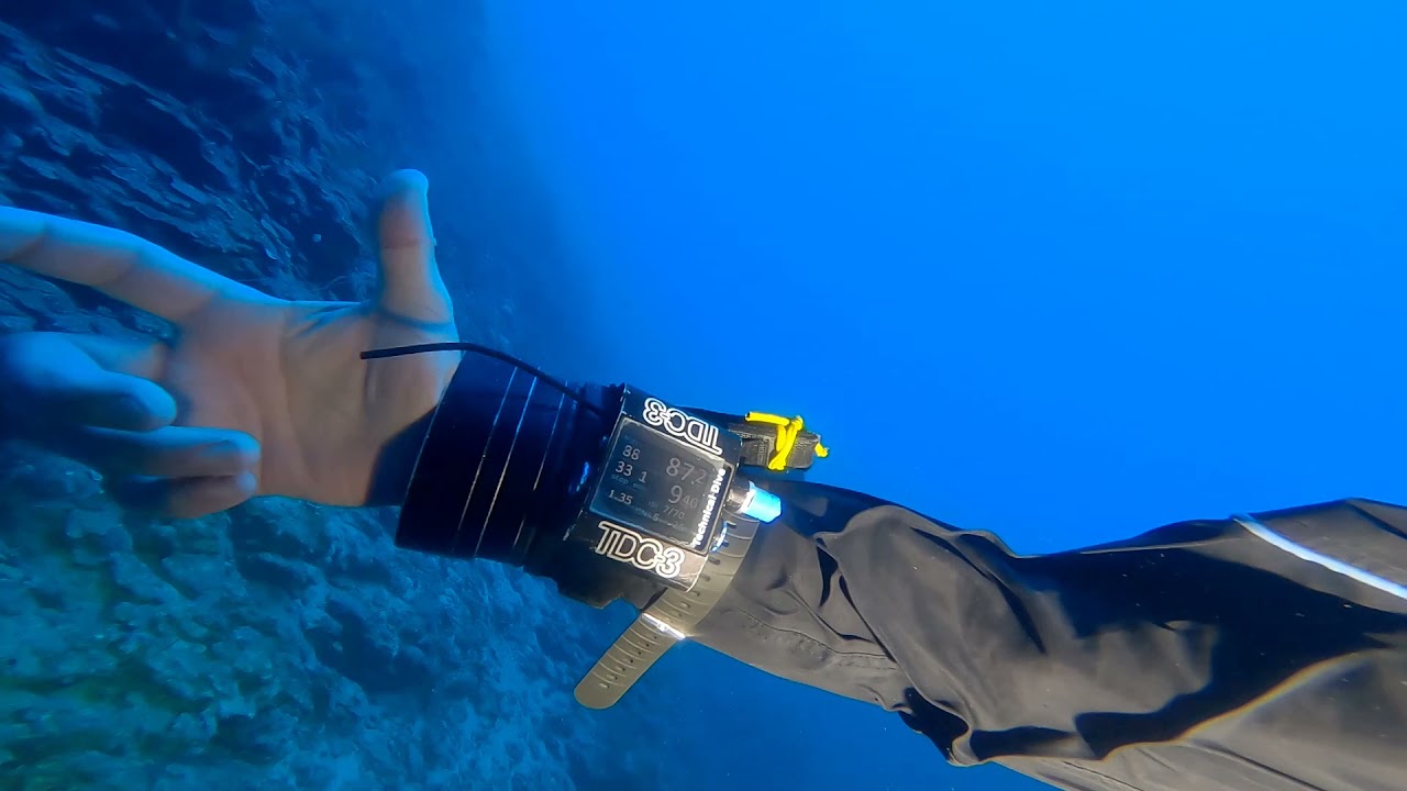 CCR Cave Deep dive Ras Mamlach