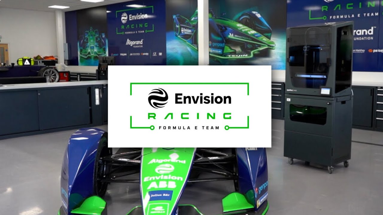 3D printing accelerates Envision Racing Team&rsquo;s production of bespoke components