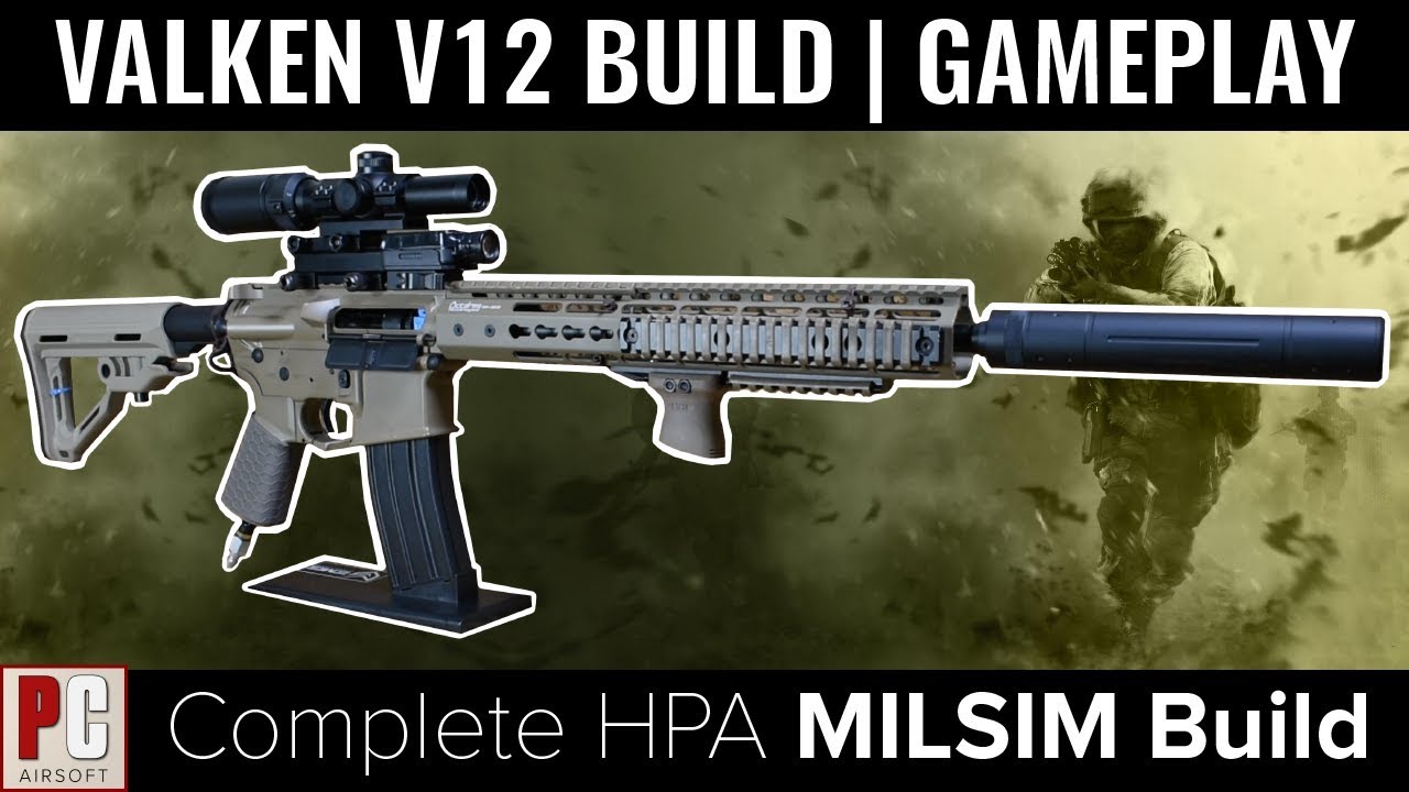 Valken V12 Complete Build & Gameplay | MILSIM Style M4