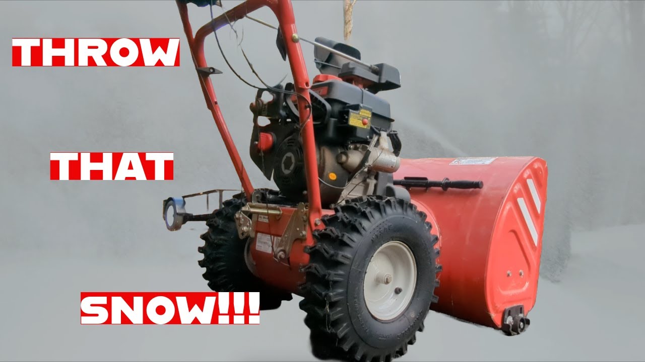 Basic Snow Blower Maintenance and Impeller Upgrade