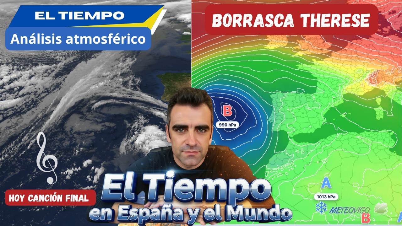 Las intenciones de la BORRASCA THERESE en ESPAÑA: ¿más de 400 mm en Canarias? Lluvia de BARRO ...