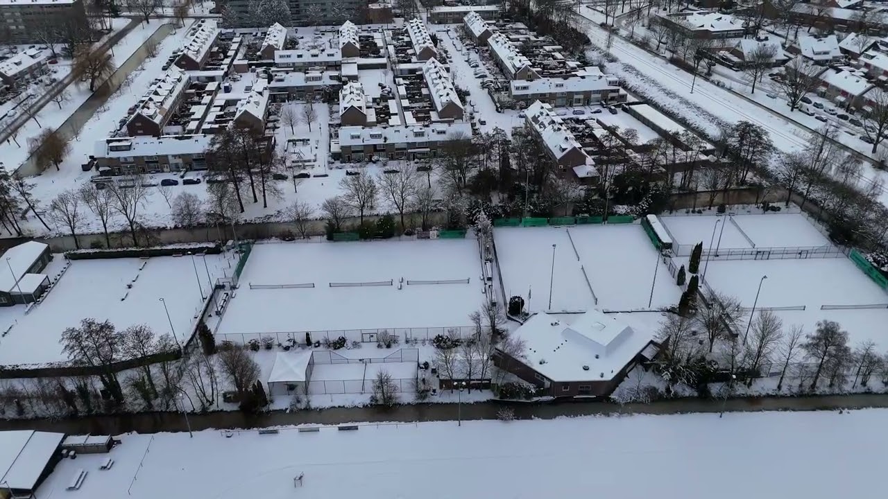 Sneeuw in Waddinxveen en Reeuwijk 7 januari 2026