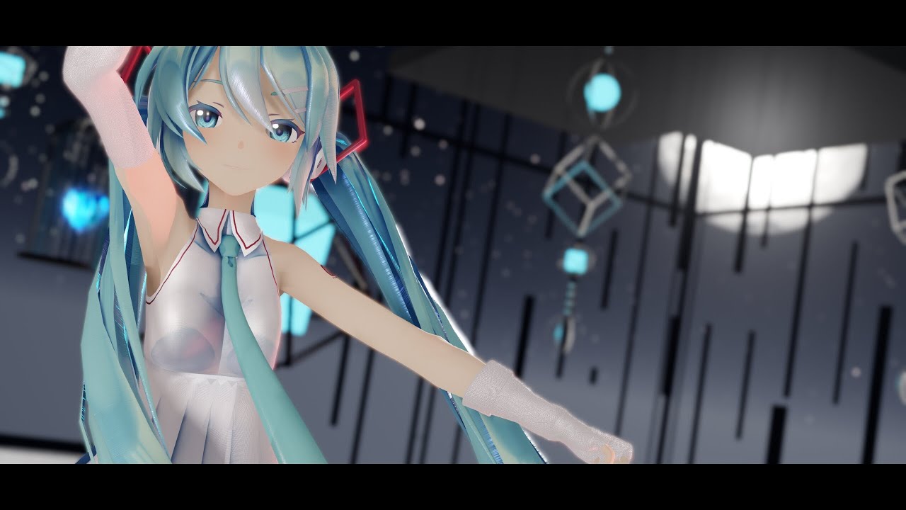 【MMD】ホワイトハッピー (White Happy)/MARETU feat.初音ミク  【Sour式初音ミク】【2K60fps】