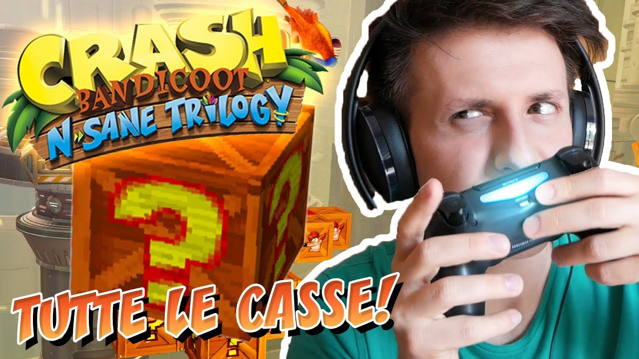 TUTTE LE SCATOLE di FUTURE TENSE - CRASH BANDICOOT NSANE TRILOGY