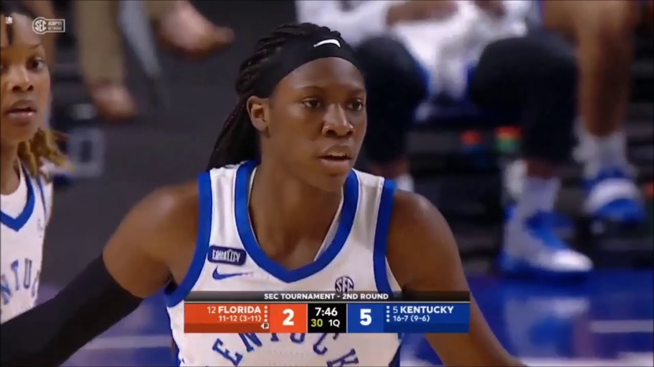 HIGHLIGHTS: Rhyne Howard stuffs stat sheet in SEC Tourney win vs Florida. #SEC #KentuckyWildcats