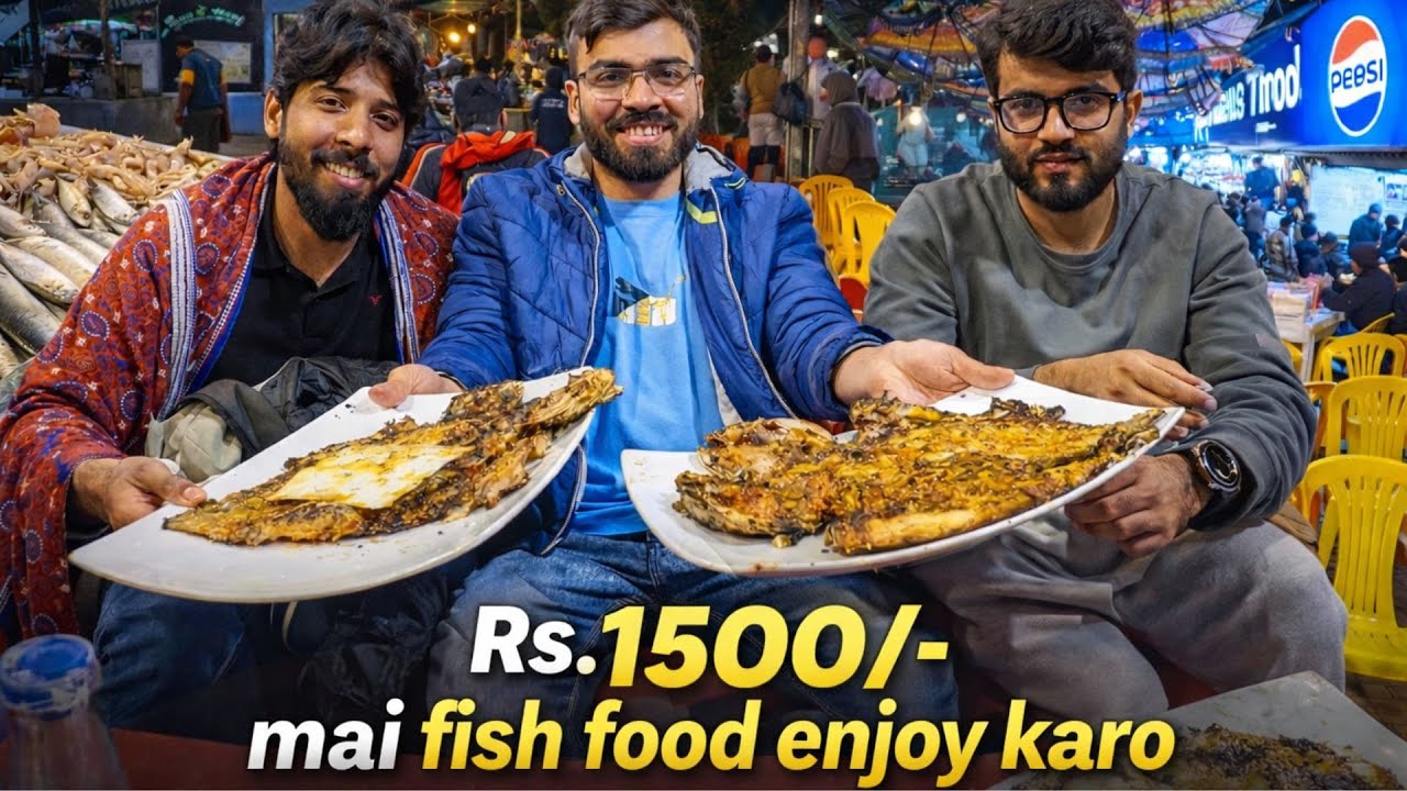Keamari Seafood Karachi | Karachi Food Street | New Keamari Sea Food Street | Karachi Street Food