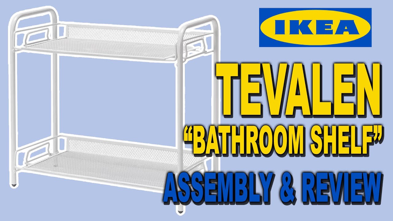 IKEA TEVALEN Bathroom Rack (Don't use in the bathroom!) - Assembly + Review | Clueless Dad