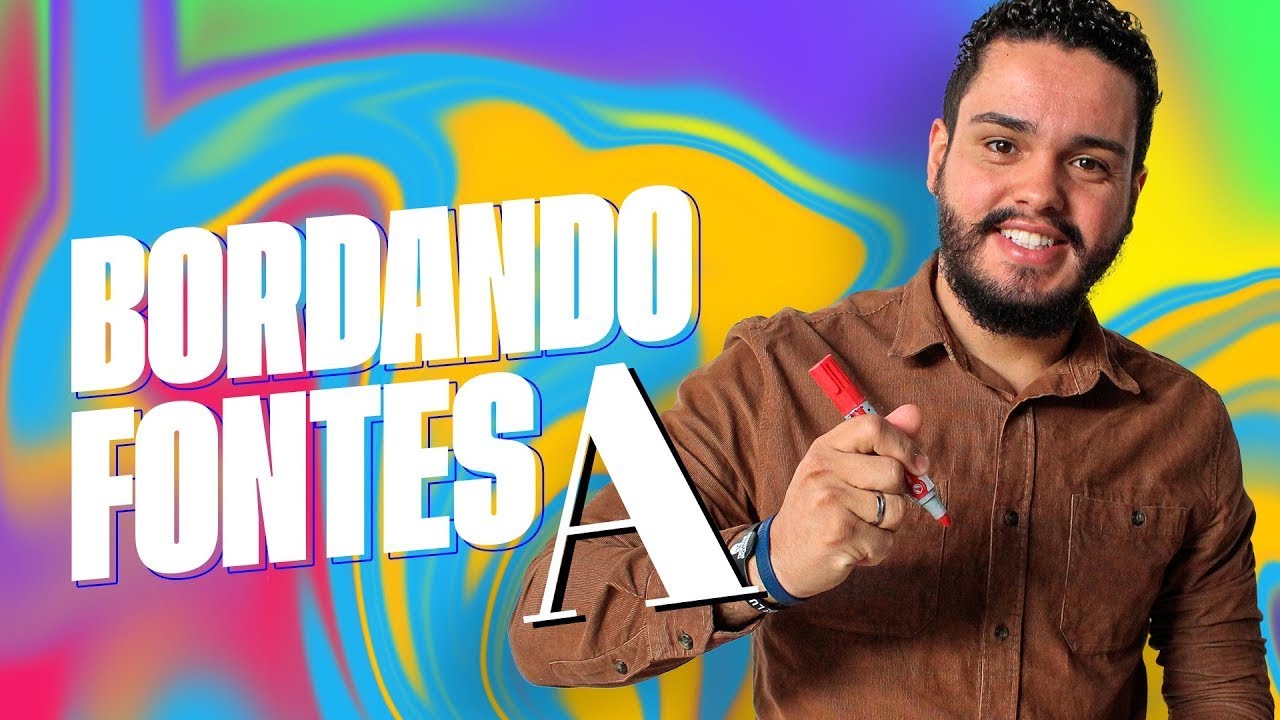 TUDO SOBRE BORDADOS DE LETRAS, FONTES  || Free Hand Bordados