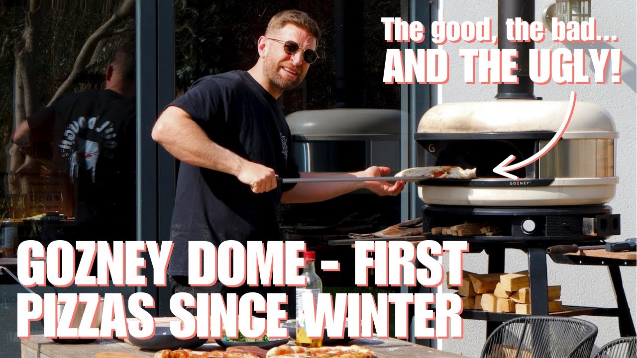 Using my Gozney Dome pizza oven for the first time since winter!