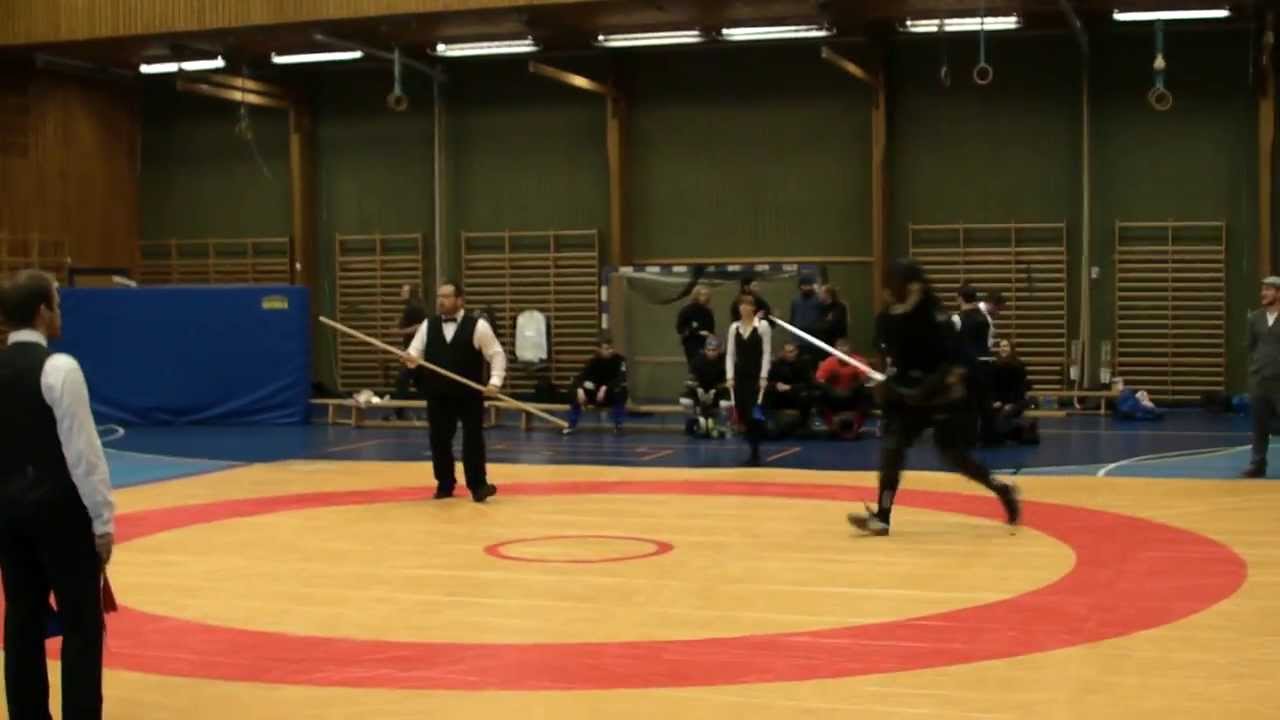 Swordfish 2013 open longsword 1/16 I. Kohlweiss vs J. Wilkins