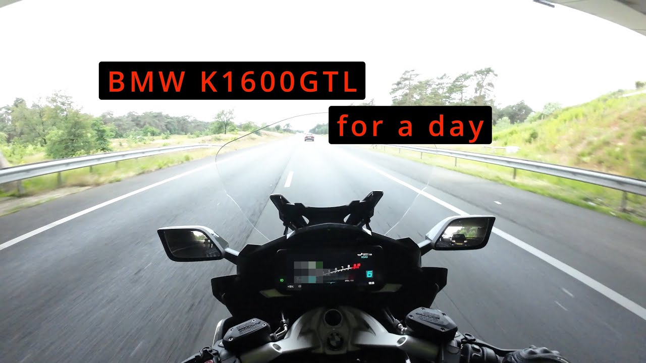 BMW K1600GTL for a day - compare it to a R1200RT