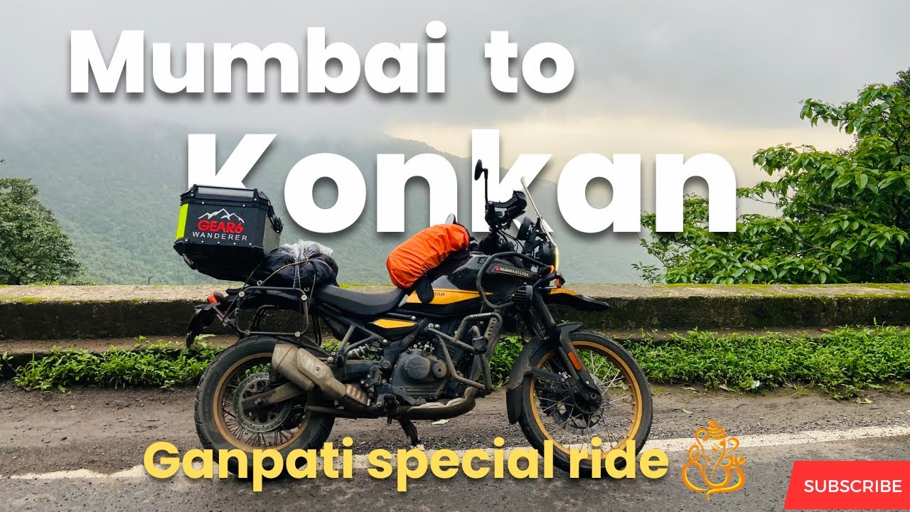 Mumbai to goa bike ride 2024 | Mumbai goa highway update | Ganpati special ride #kokan #royalenfield