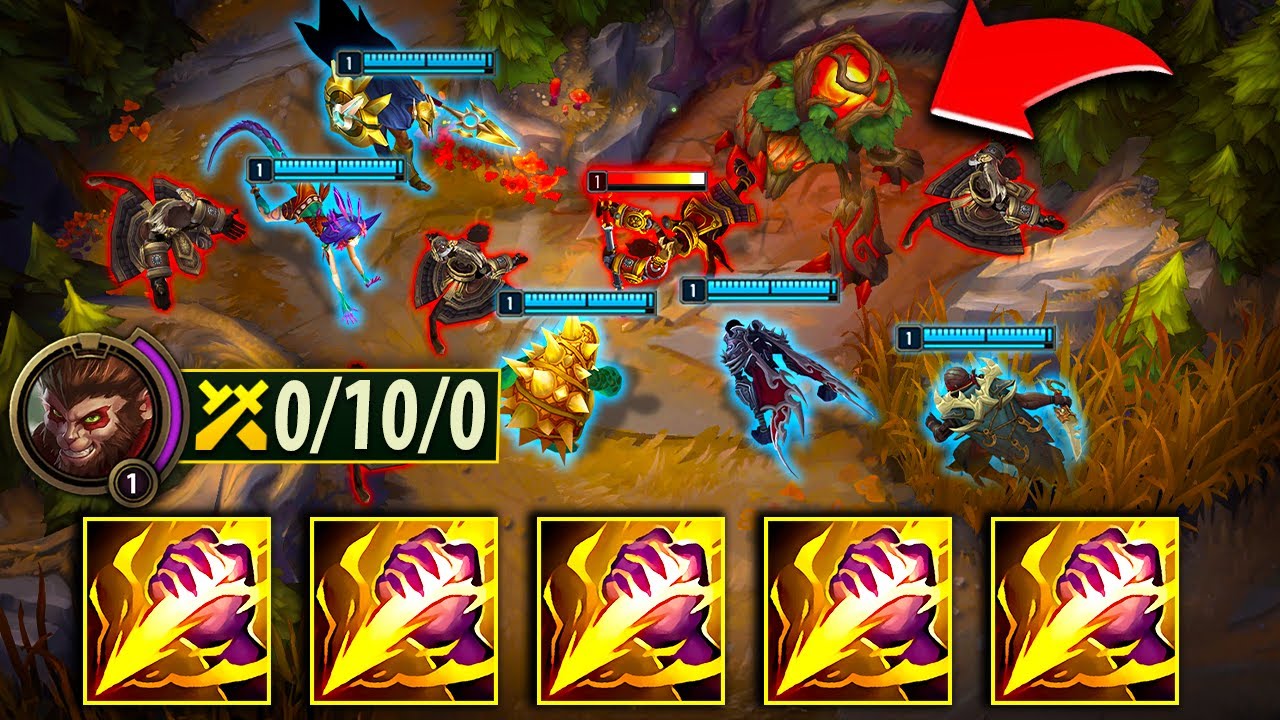 WE KEPT THE ENEMY JUNGLER LEVEL 1 FOR 10 MINUTES STRAIGHT (5 SMITES)