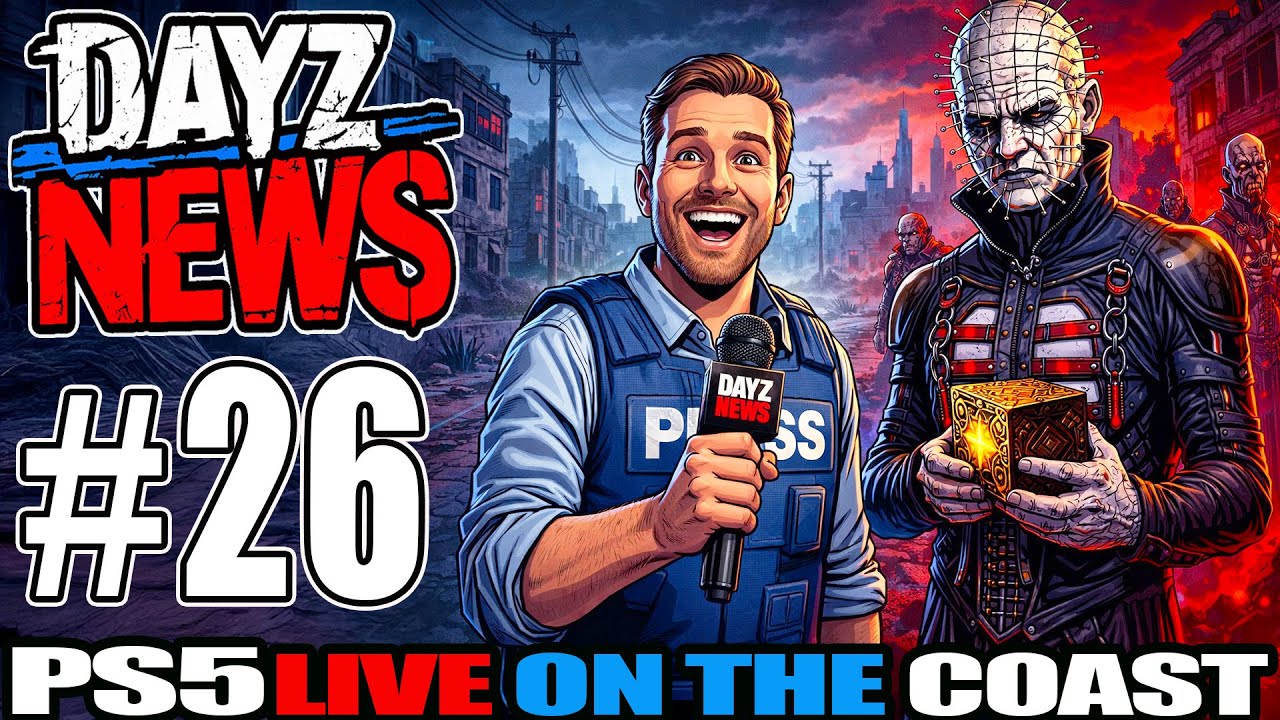 DAYZ NEWS Ps5 Coastal LIVE #26 (Community Server Report)