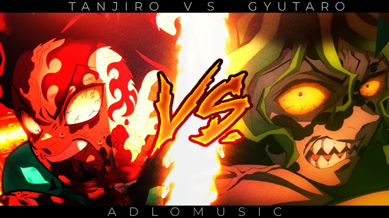 TANJIRO VS. GYUTARO RAP | Cazadores de demonios 2022 | AdloMusic (Prod. Magestick)