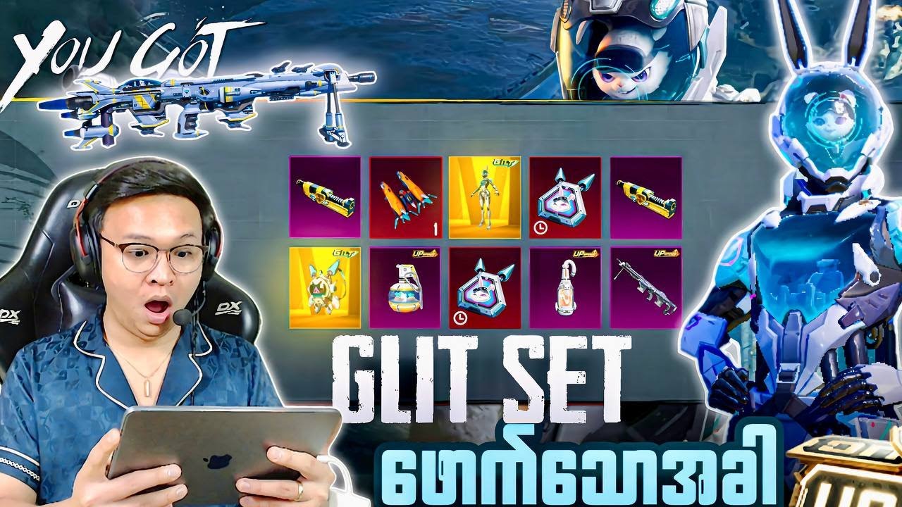 FLASH တစ်ယောက် အသစ်ထွက်ရှိလာတဲ့ GLIT Set Skin အသစ်ဖောက်သောအခါ😱