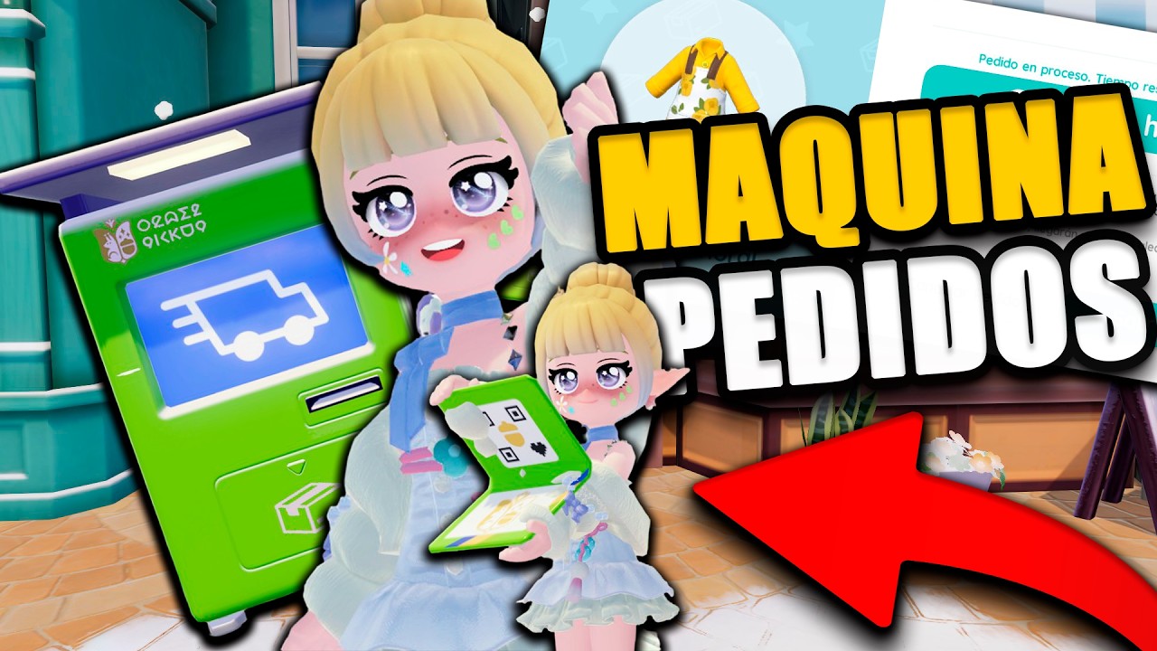 MÁQUINA de PEDIDOS en HEARTOPIA: ¿Puedes pedir de TODO? 😱💖 | #heartopia  #heartopiacreatorteam