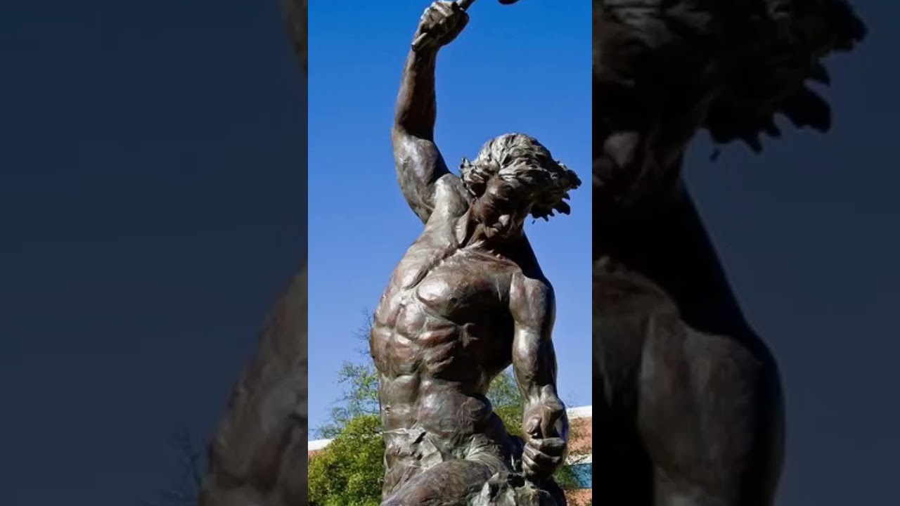 bobblie style self made man statue