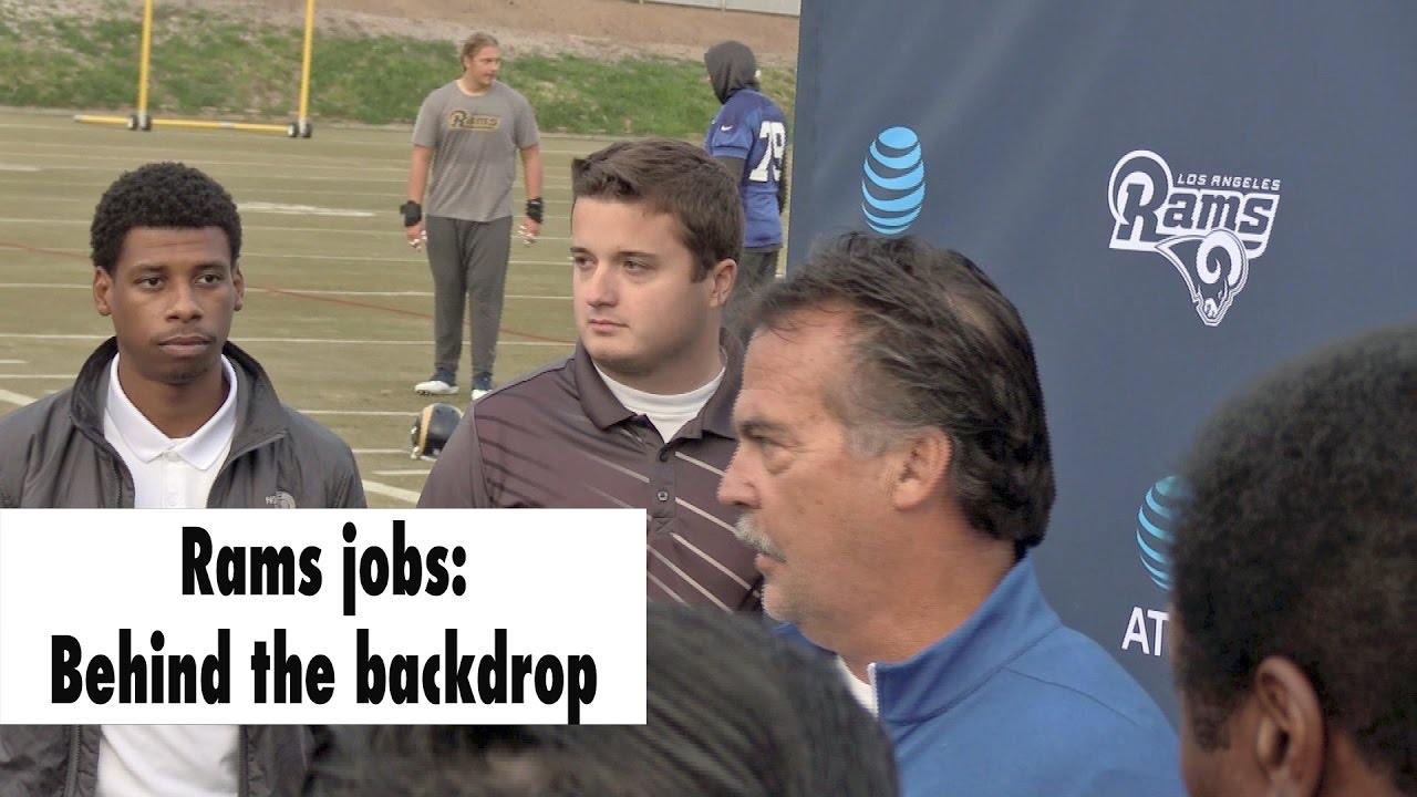 Rams Jobs: Meet the Interns Who Have A Firm Grip On Their Duties | Los Angeles Times
