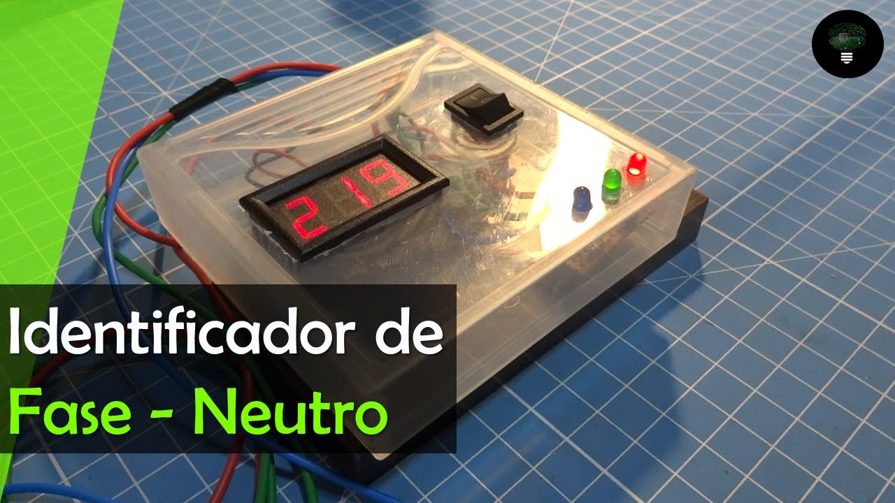 Testa Fase LED ou Caça Fase - Circuito simples
