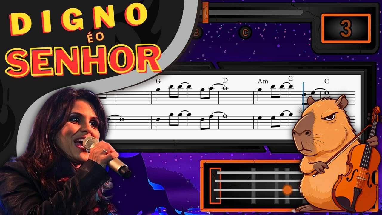 PARTITURA COMPLETA / Digno É o Senhor / Worthy Is The Lamb