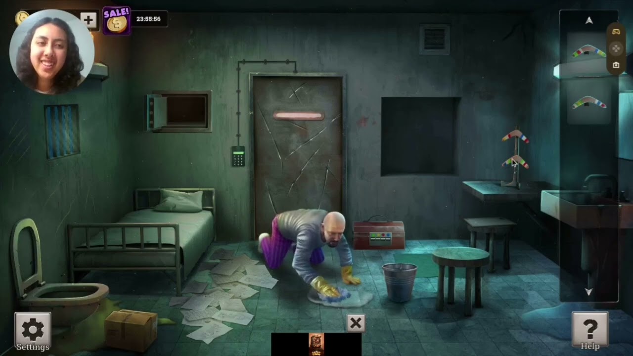 Playing Trying to Escape a mental hospital game Part 14