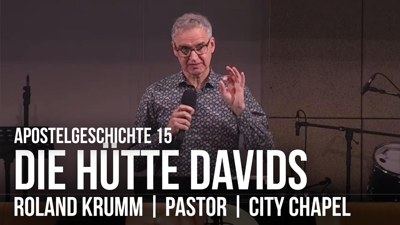 DIE HÜTTE DAVIDS | APG 15 | 04.12.22 | ROLAND KRUMM