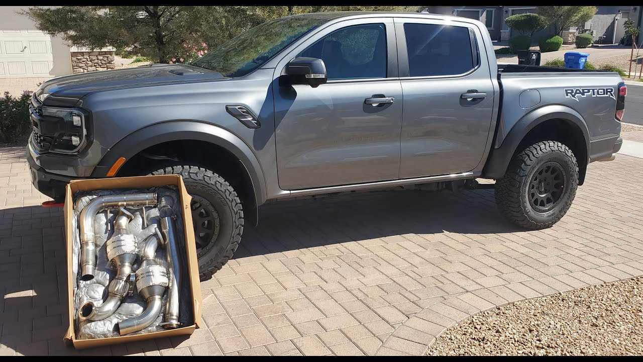 Выхлопные трубы Catted от SPD на Ranger Raptor 2025 года