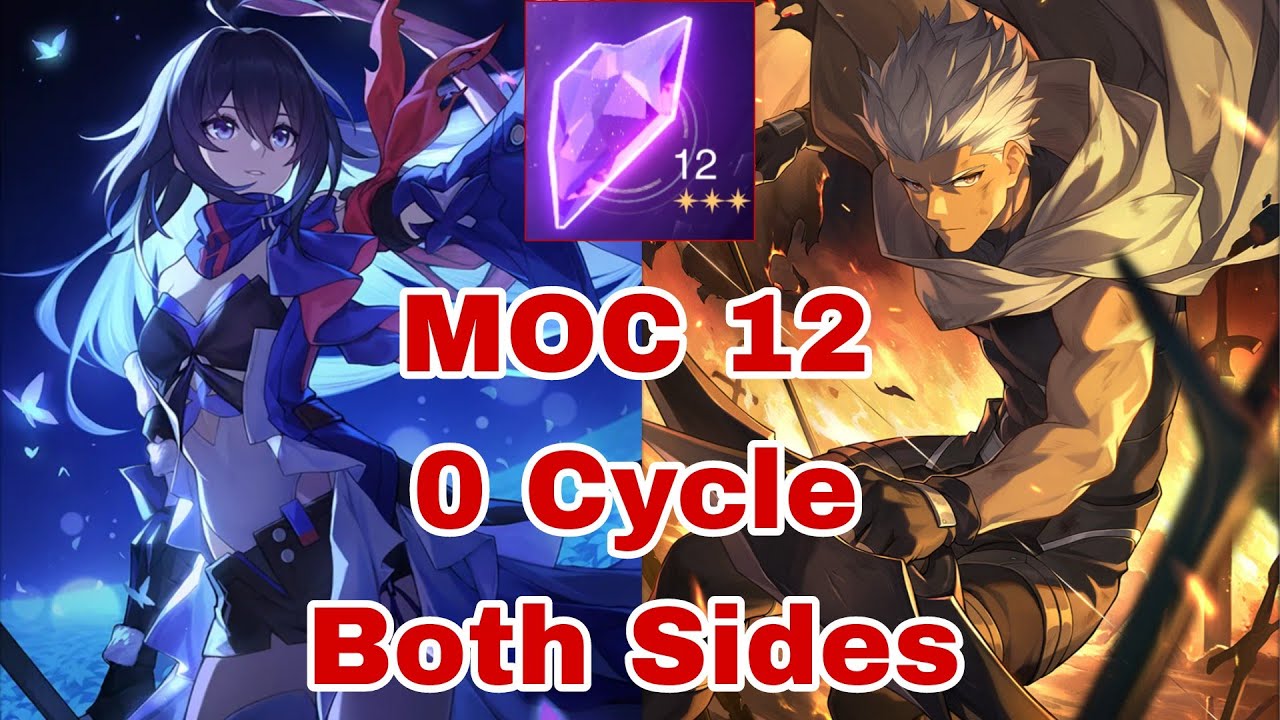 [ Honkai Star Rail ] Archer & Seele Memory of Chaos 12 | MOC 12 | 0 Cycle Both Sides