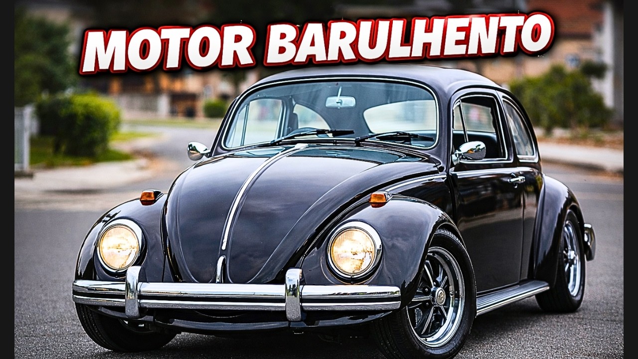 O motor mais exagerado BARULHENTO já colocado em um carro ! como funciona o motor do fusca ?