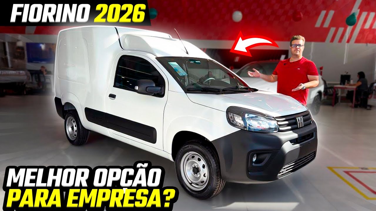 NOVA FIORINO 2026 - O MELHOR UTILITÁRIO PARA O SEU NEGOCIO?