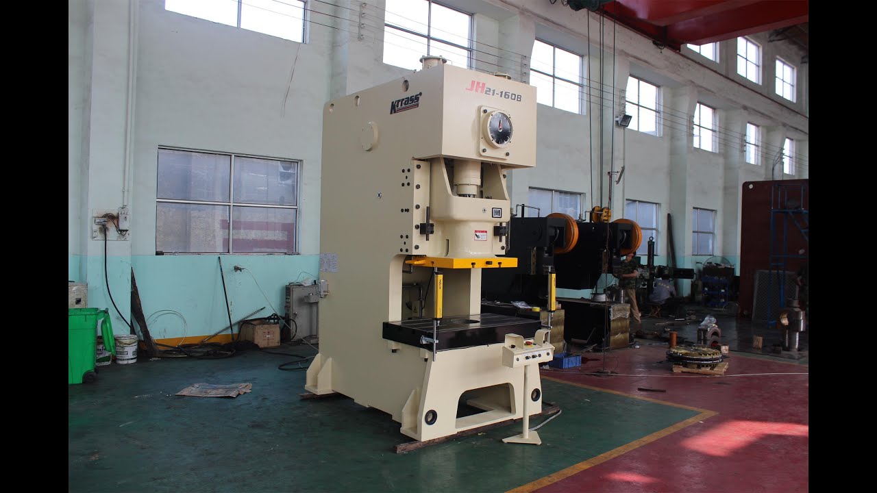 Punching  Machine JH21-160 ton C-Type High Precision Power Press from Krrass
