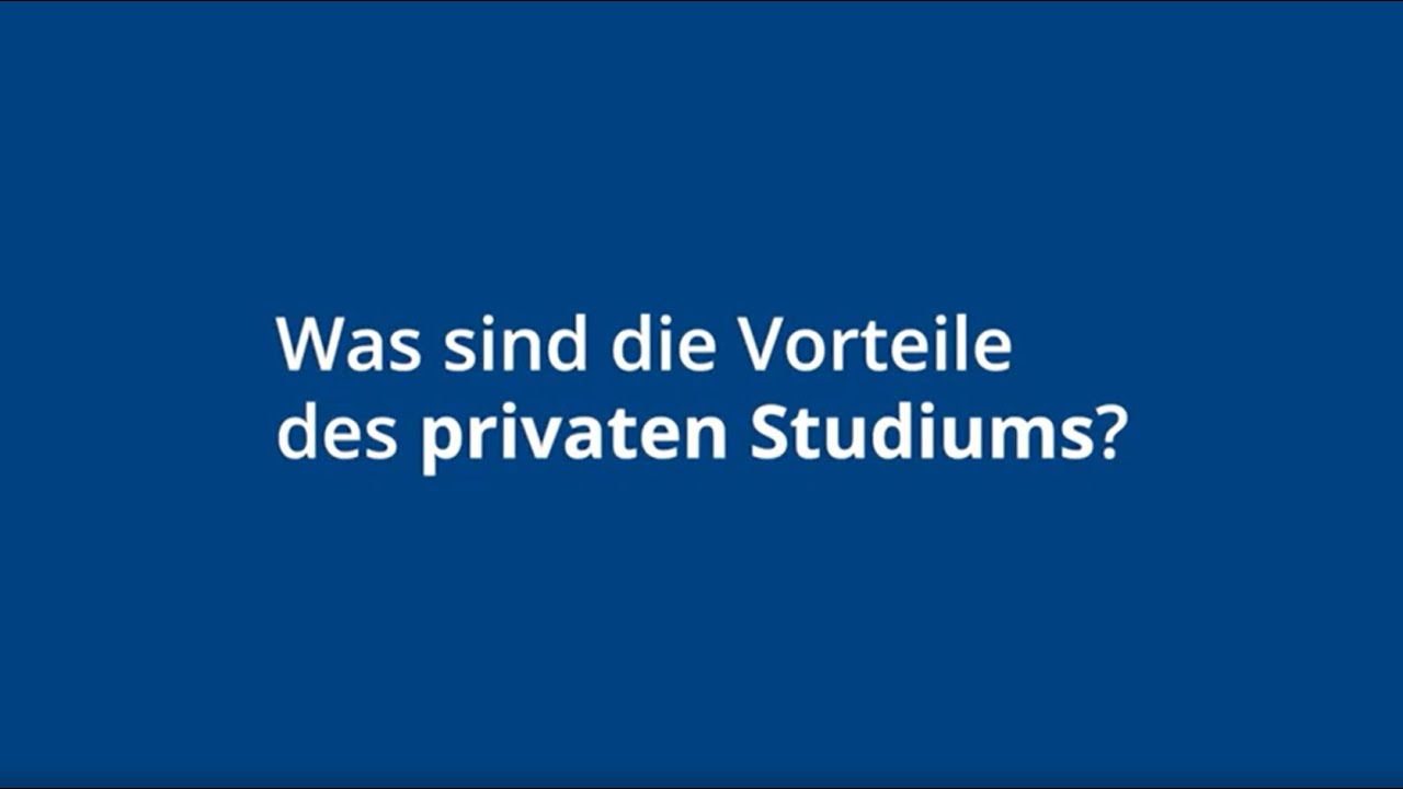 Was sind die Vorteile einer privaten Hochschule?