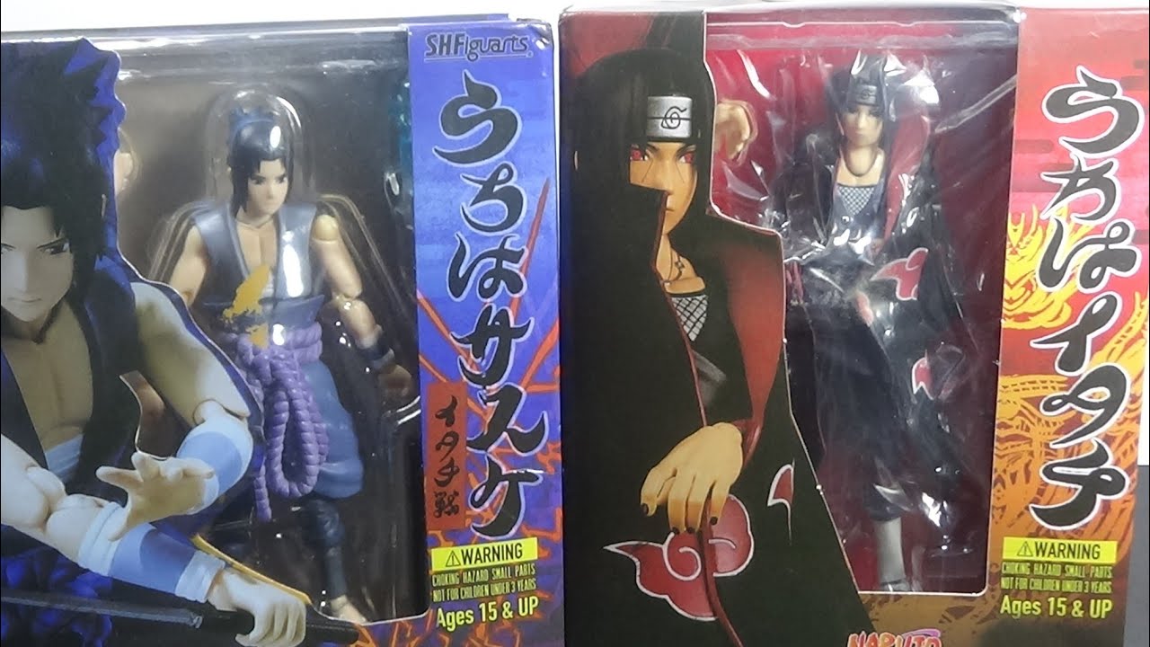 Bootleg S.H. Figuarts Itachi & Sasuke Review