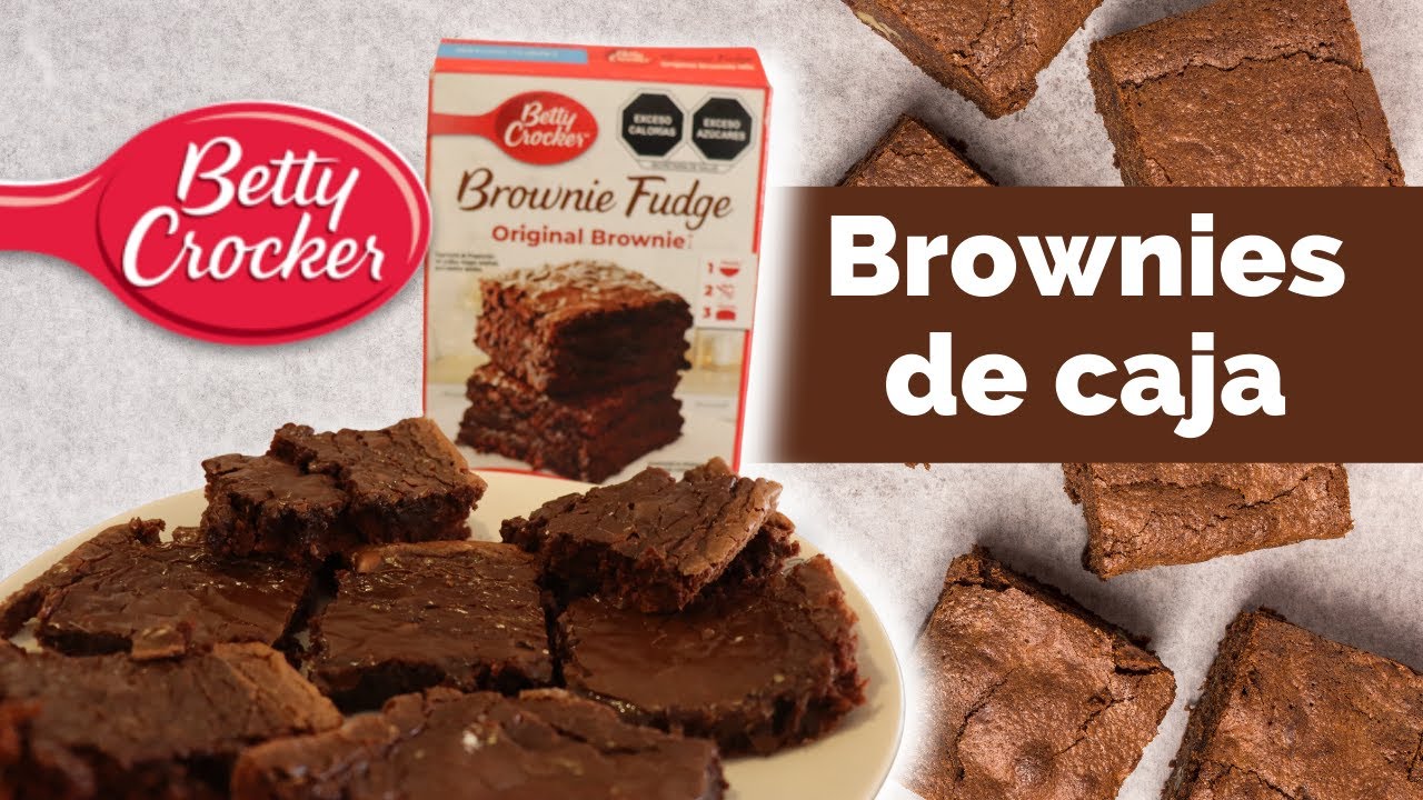 ¡Brownie de Chocolate de Caja! 🍫🍰 | Paso a Paso con Betty Crocker Fudge - Fácil y Rápido #brownie