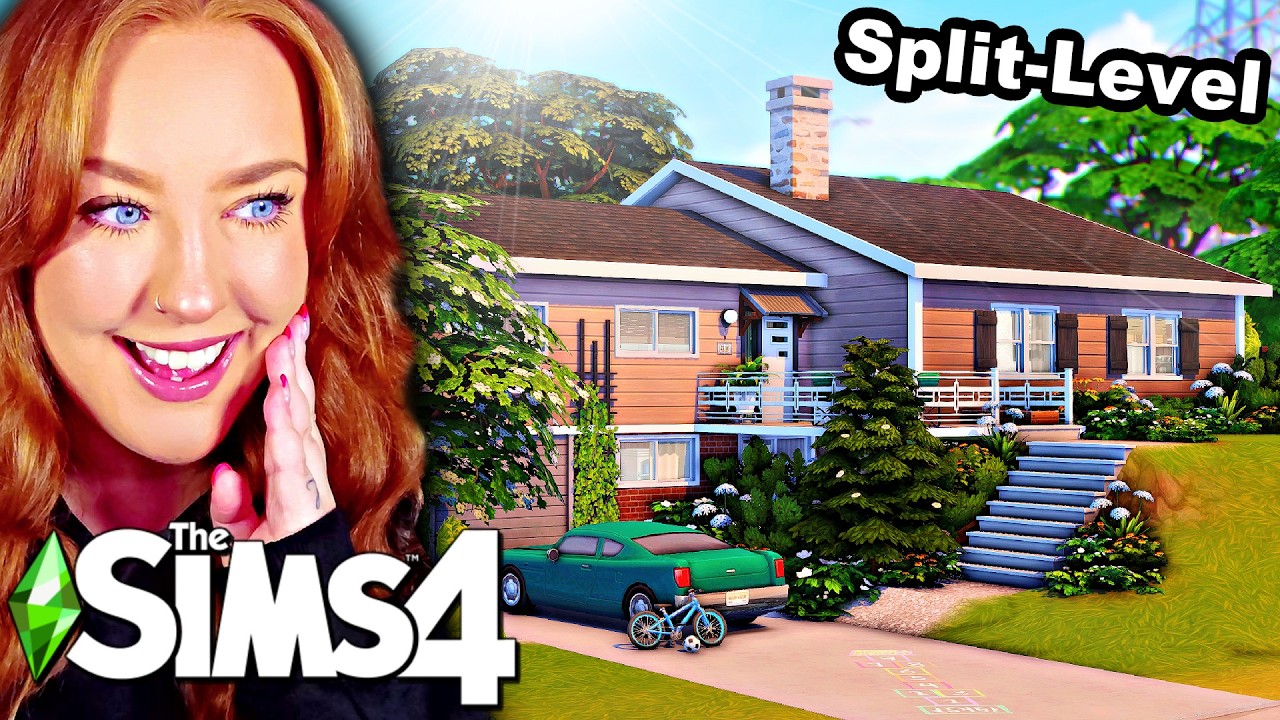Я построил идеальный многоуровневый семейный дом в The Sims 4!