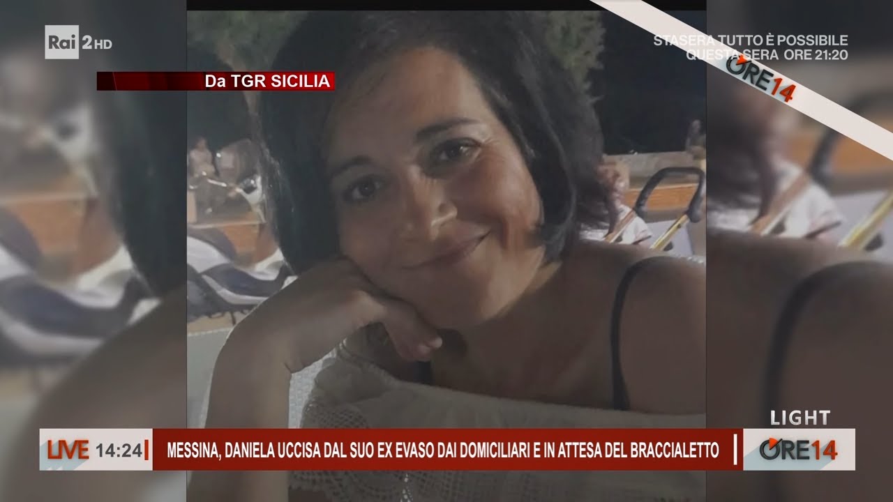 Messina, Daniela Zinnanti uccisa dall'ex evaso dai domiciliari - Ore 14 del 11/03/2026