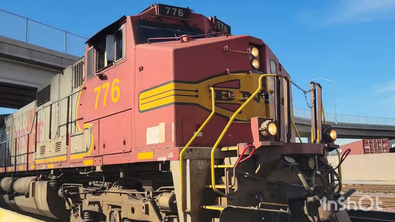 DOWNTOWN LOS ANGELES CARGO TRAIN