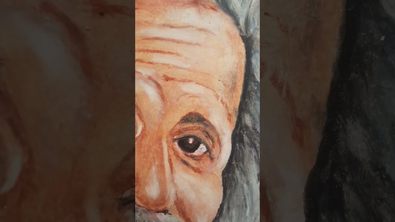 Albert Einstein Drawing//#drawing #shorts