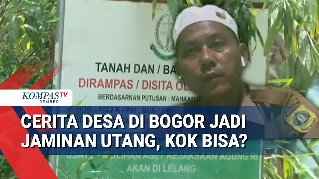 Desa di Bogor Jadi Jaminan Utang, Sekdes Blak-blakan Ungkap Kronologi