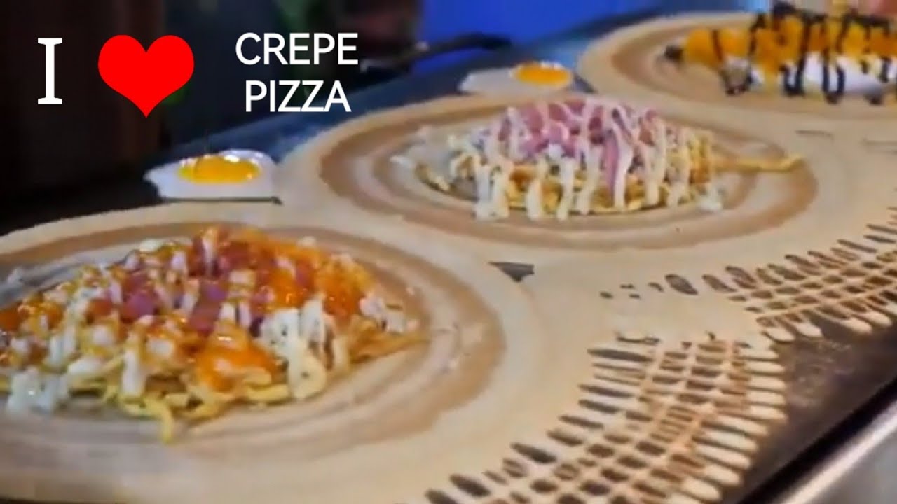 UNIQUE CREPE IN THAILAND STREET FOOD l LOOKS INTERESTING!