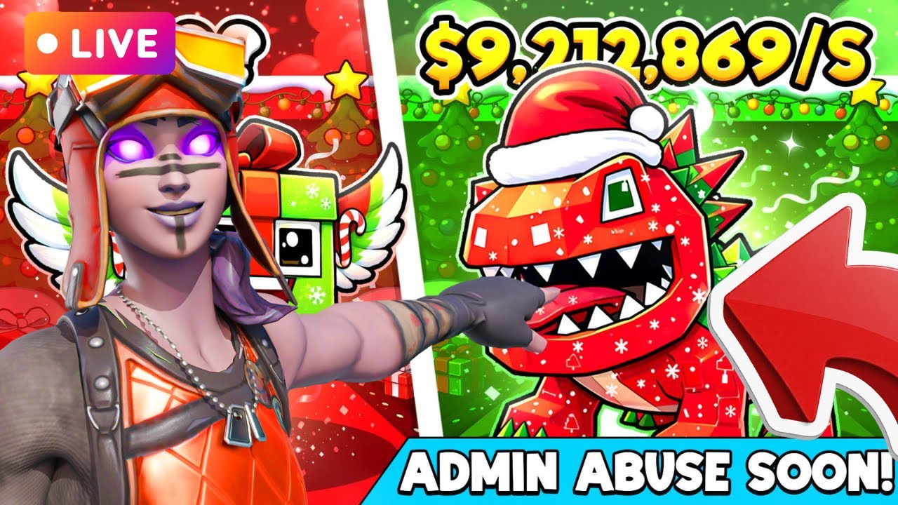 🔴 LIVE! 🔴 STEAL THE BRAINROT ADMIN ABUSE! 🔴 NEW BRAINROTS, SECRET CODES & MORE! (Fortnite)