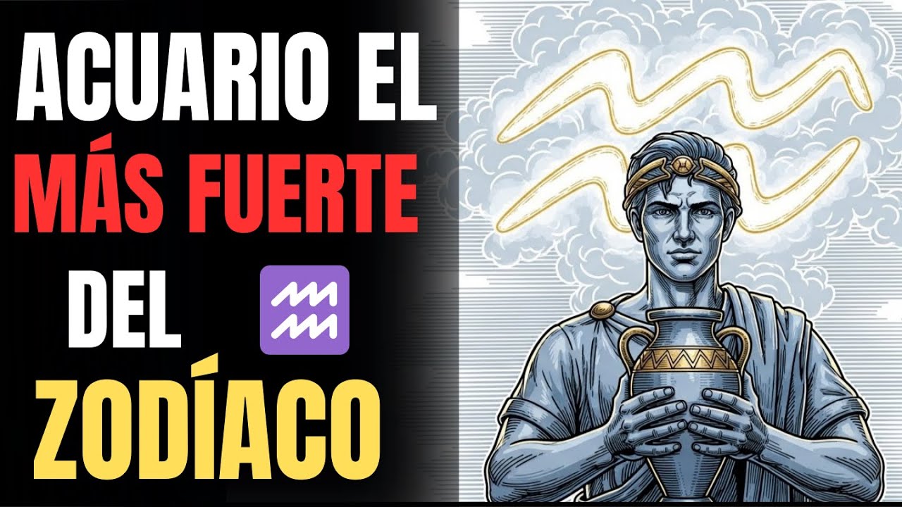 ¿Por qué ACUARIO ♒ es el GUERRERO más fuerte del zodiaco? El signo que nunca se rinde