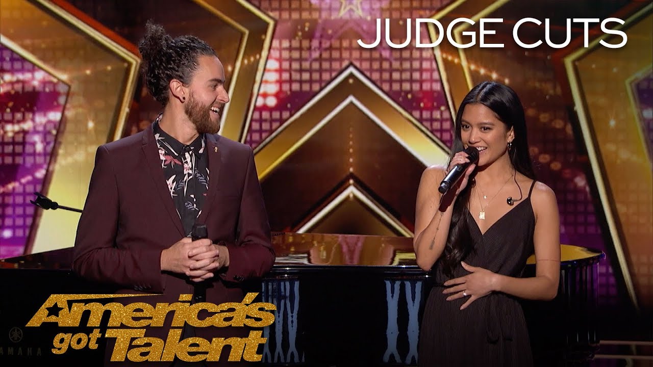 Us The Duo: Married Couple Reveals Pregnancy Announcement On Stage - America's Got Talent 2018