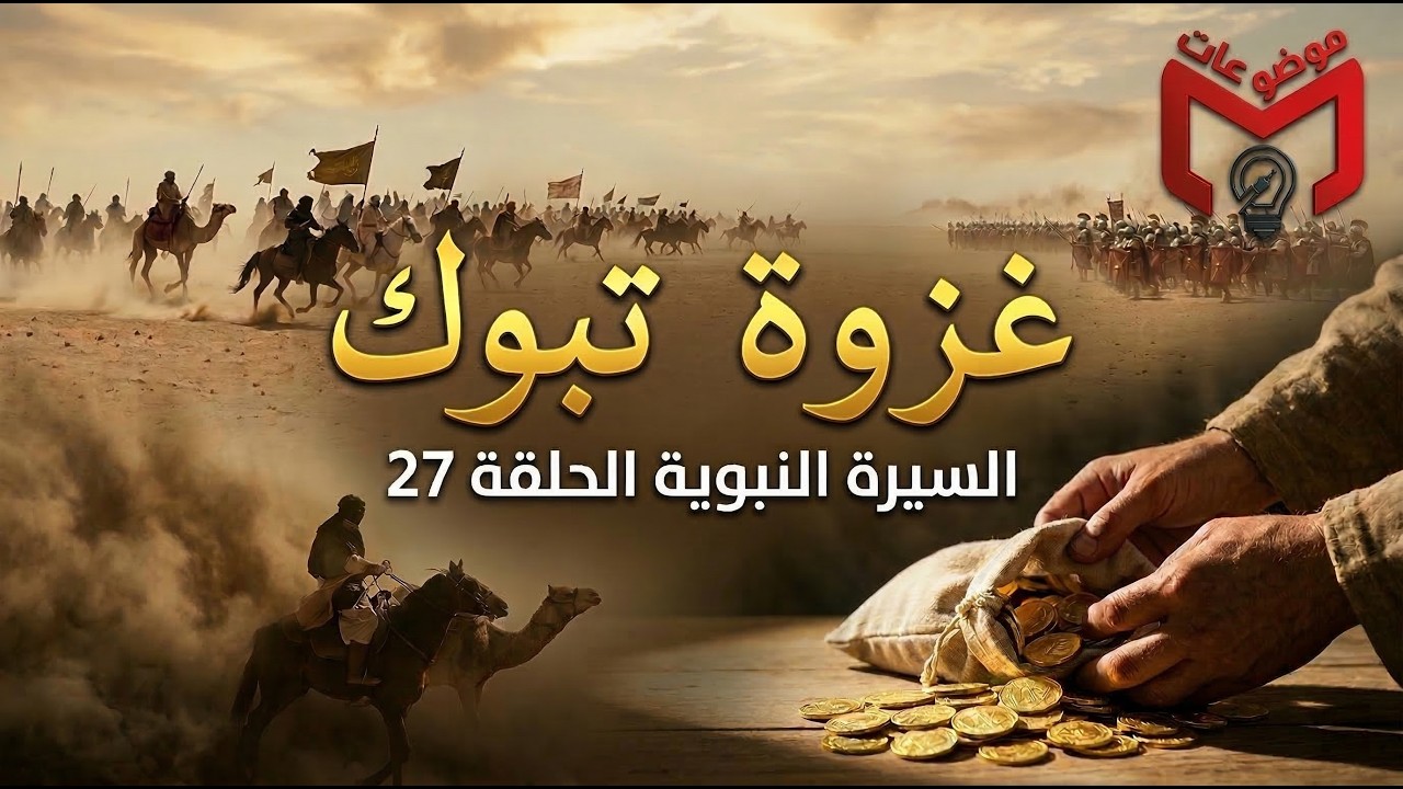 غزوة تبوك (جيش العسرة) وتضحيات الصحابة العظيمة 🤍 | السيرة النبوية ح27