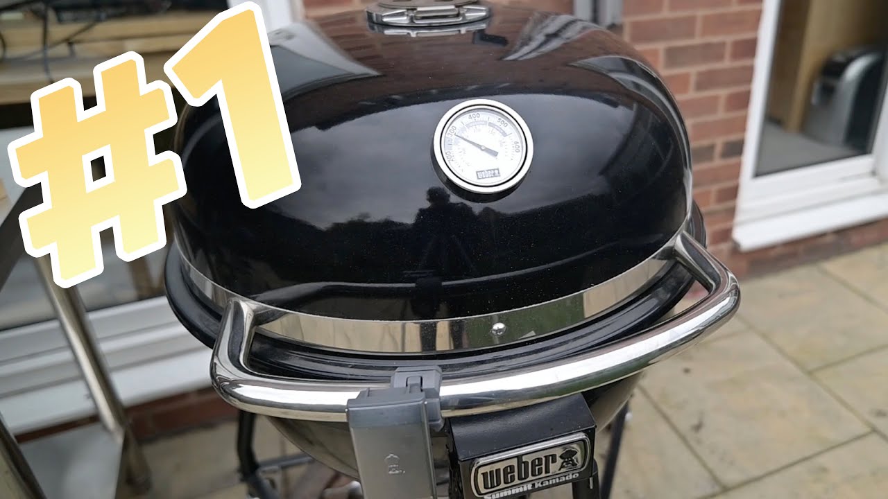 Weber Summit Kamado Smoked Chicken - Using a Meater+ and Thermapen