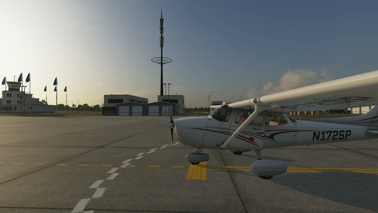 Pouso SBCP | Cessna 172R Skyhawk | X-Plane 12.3 w/ Beam Eye Tracker